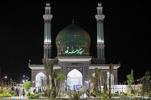 مراسم احیای شب‌های قدر در مسجد گوهر شاد مجموعه گهر پارک سیرجان برگزار شد