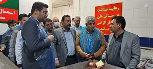 بررسی میدانی وضعیت و مسائل و مشکلات کشتارگاه صنعتی دام شهرداری 