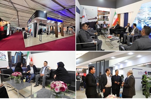 استقبال کم نظیر بازدیدکنندگان از غرفه شرکت گهرزمین در روز افتتاح نمایشگاه سیمکس