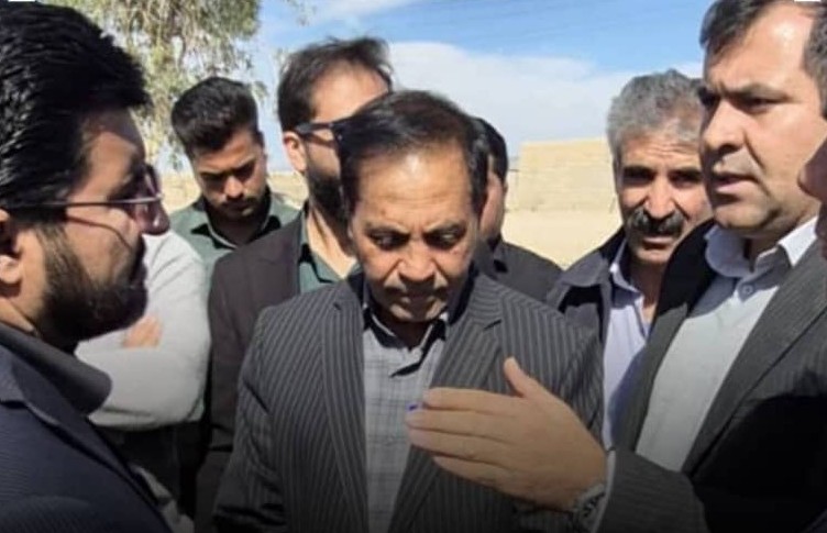 بازدید مسئولان از روستاهای منطقه کفه مور و بررسی مشکلات زیرساختی