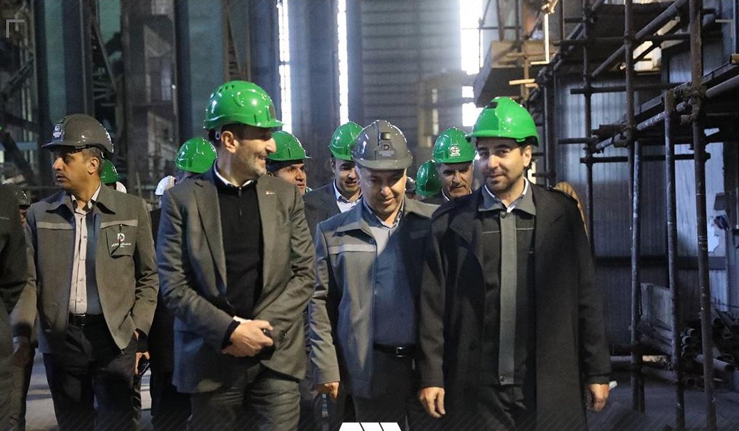  بازدید رئیس هیات عامل ایمیدرو از منطقه گل گهر