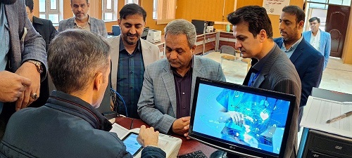 مانور رای‌گیری انتخابات در  سیرجان برگزار شد