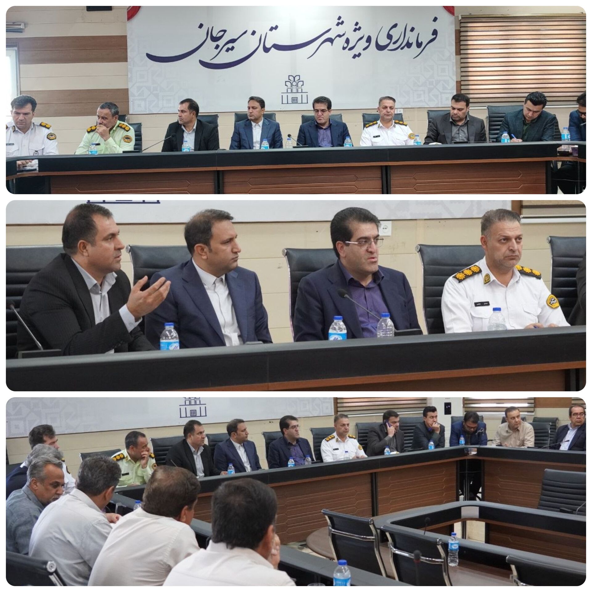 بررسی مسائل ترافیکی و ایمنی معابر سیرجان در نشست شورای ترافیک شهرستان