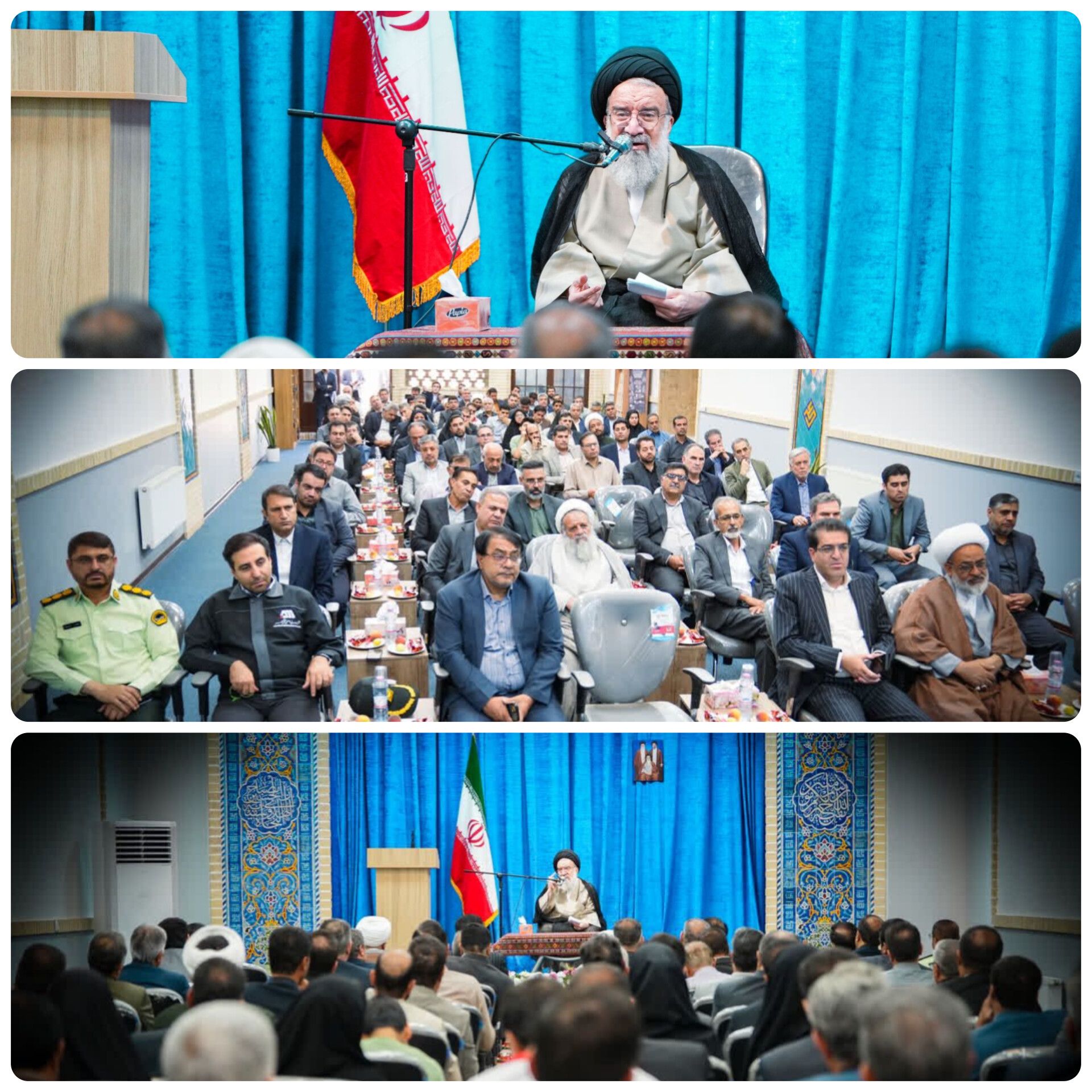 جلسه شورای اداری شهرستان سیرجان با حضور آیت الله سید احمد خاتمی برگزار شد