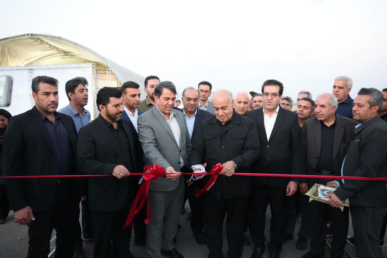 افتتاح بخشی از باند دوم محور «سیرجان _ قطروئیه» با حضور استاندار کرمان و معاون وزیر راه و شهرسازی