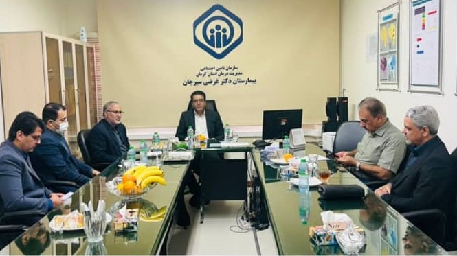 معرفی سرپرست جدید بیمارستان دکتر غرضی سیرجان